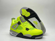 Air Jordan 4 Fluorescent Green Sneakers