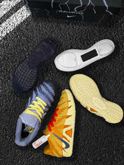 Nike HF2794-700 Basketball Sneakers Yellow Blue
