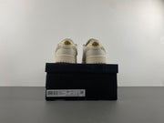 Air Jordan 1 Low Cream and Gold Sneakers FN5032-200