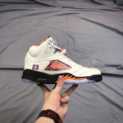 Jordan Air Jordan 5 International Flight White Red Sneakers