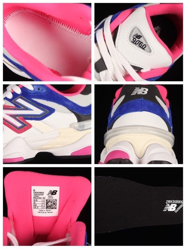 New Balance 9060 Sneakers White Blue Pink U9060NB9