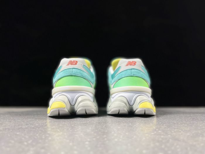 New Balance 9060DBT Sneakers in Teal and Green