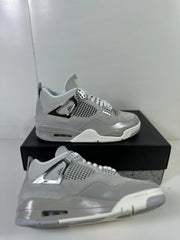 Air Jordan 4 Frozen Moments Light Iron Ore Sneakers AQ9129-001