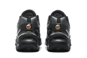 Nike Air Max Black and Silver Sneakers