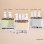 All-in-One Travel Toiletry Bottles Set – Leak-Proof, TSA Approved, BPA-Free