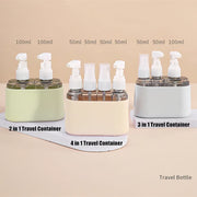 All-in-One Travel Toiletry Bottles Set – Leak-Proof, TSA Approved, BPA-Free