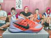 Nike Basketball Sneakers in Coral and Lavender