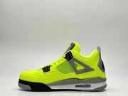 Air Jordan 4 Fluorescent Green Sneakers