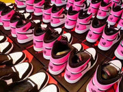 Jordan 1 High Pink Black White Sneakers