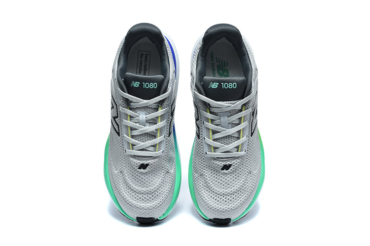 New Balance 1080 Running Shoes in Gray, Blue and Green