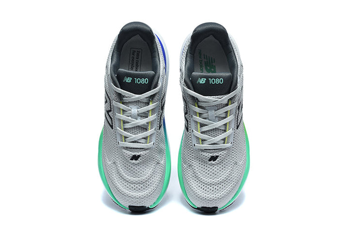 New Balance 1080 Running Shoes in Gray, Blue and Green