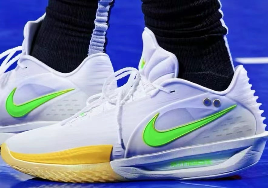 Nike Basketball Sneakers White Green