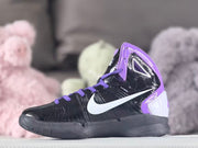 Nike Hyperdunk 2010 Kids Basketball Shoes, Black and Purple