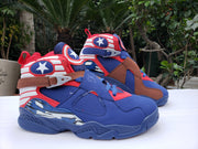 Jordan Air Jordan 8 High-Top Sneakers in Blue