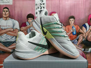 Nike Zoom Freak 5 Basketball Shoes White Green