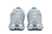 Nike Air Max White Sneakers with Visible Air Cushioning