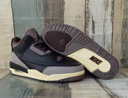 Jordan 3 Men’s Sneakers in Black and Coffee