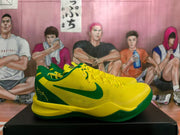 Nike Kobe 8 Basketball Shoes Yellow and Green