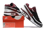 Nike Air Max 90 Black Burgundy White Sneakers