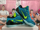 Nike Basketball Sneakers Blue and Volt Style EU 39-46