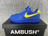 Nike Air Force 1 Low x AMBUSH Blue Yellow DV3464-400