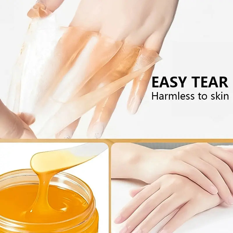 Vitamin C & Turmeric Hand and Foot Peel Mask – Moisturizing & Brightening Treatment