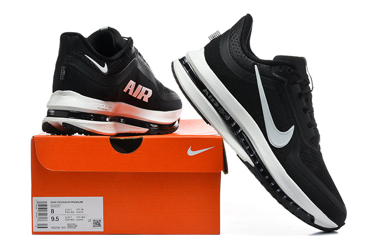 Nike Pegasus Premium Black and White Running Shoes