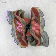 New Balance 9060 U9060BUR Burgundy Green Sneakers