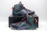 Nike 1412 High-Top Basketball Sneakers Black Purple