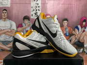 Nike Basketball Sneakers White Black Yellow