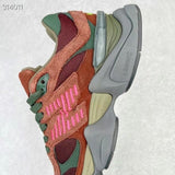 New Balance 9060 U9060BUR Burgundy Green Sneakers