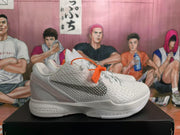Nike Kobe Basketball Sneakers White Silver