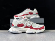 New Balance U9060JBE Sneakers in Cream and Red
