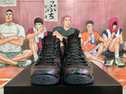 Tekken 8 Blue Basketball Sneakers