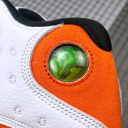 Jordan Air Jordan 13 Starfish White and Orange Sneakers