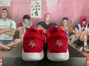 Nike A'ja Basketball Sneakers Red and White