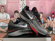 Nike Black and Red Sneakers