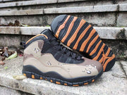 Air Jordan 10 Camo High-Top Sneakers