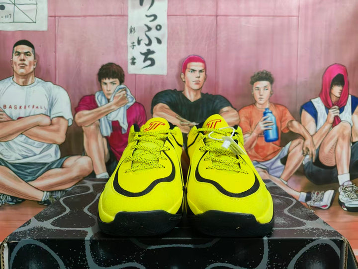 Jordan Basketball Sneakers Yellow Black