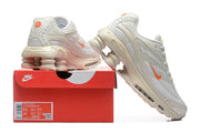 Nike Shox Ride 2 White and Orange Sneakers