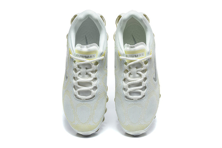 Nike Air Max Scorpion Flyknit Sneakers White Yellow