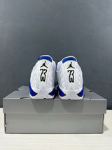 Jordan Air Jordan 14 Hyper Royal White Blue Sneakers