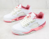 Jordan Air Jordan 5 Low White and Pink Sneakers DX4390-116