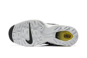 Nike Air More Uptempo Black White Gold Sneakers