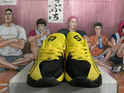 Jordan Q54 Basketball Sneakers Yellow and Black