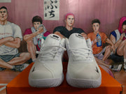 Nike White Black Basketball Sneakers