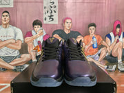 Nike Purple Snake Basketball Sneakers