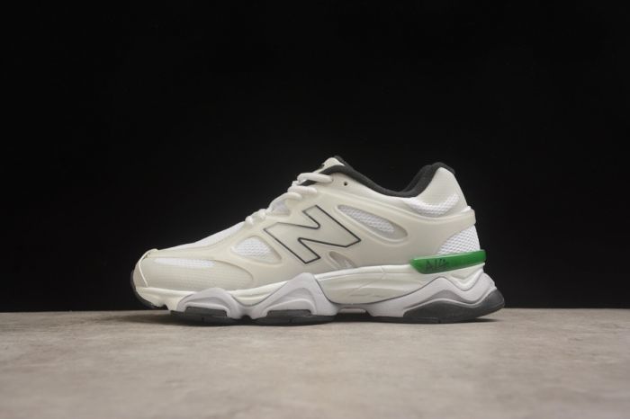 New Balance 9060 U9060AAG Sneakers in Cream and Green