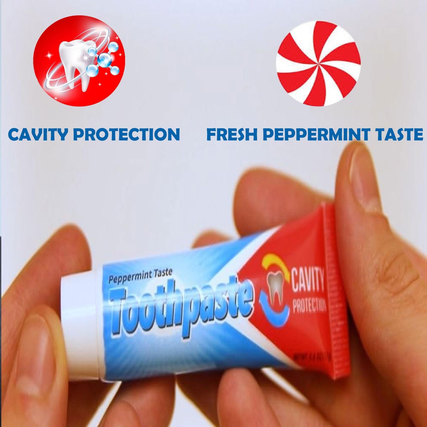 100 Pack 5 Piece Travel Size Oral Hygiene Dental Kits Containing Toothbrush, Toothpaste, Toothbrush Cover, Dental Floss Picks and Reusable Pouch Each for Homeless & Charity Donation