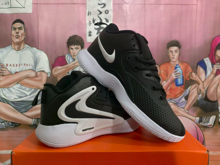 Nike Zoom Black White Basketball Sneakers